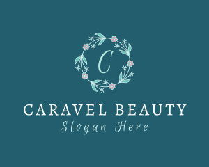 Floral Wreath Boutique logo design