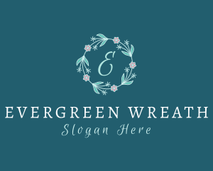 Floral Wreath Boutique logo design