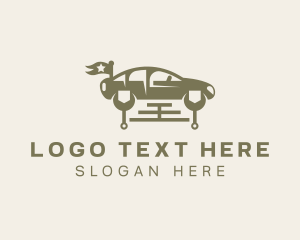 Car Mechanic Garage Logo