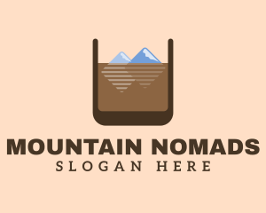 Whisky Mountain Liquor logo design