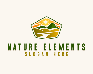 Nature Adventure Pathway logo design