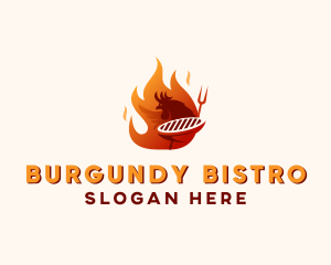 Chicken Grill Restaurant logo design