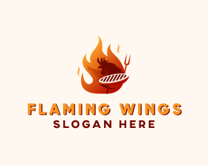 Chicken Grill Restaurant logo design