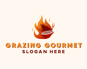 Chicken Grill Restaurant logo design