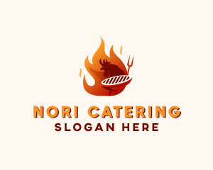 Chicken Grill Restaurant logo design