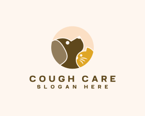 Cat Dog Animal Care logo design