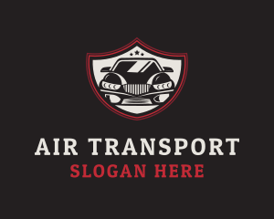 Shield Car Transport logo design