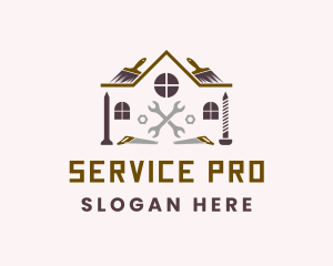 Home Renovation Service logo design