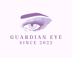 Cosmetic Eye Eyelashes logo design