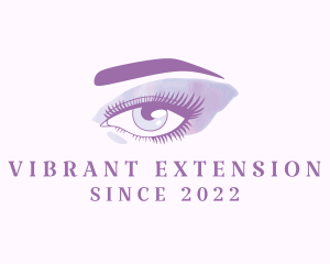 Cosmetic Eye Eyelashes logo design