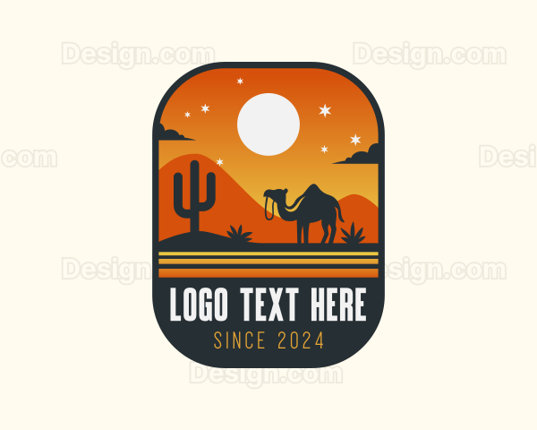 Desert Travel Adventure Logo
