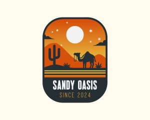 Desert Travel Adventure logo design