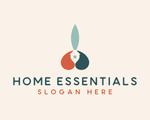 Home Paintbrush Renovation logo design