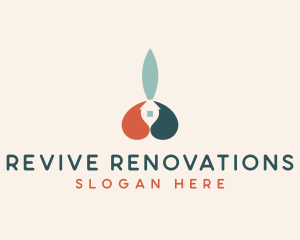 House Paintbrush Renovation logo