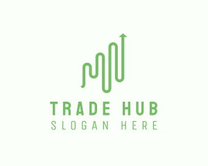 Stock Market Trading  logo design