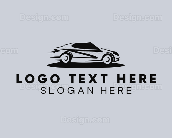 Fast Racing Car Logo