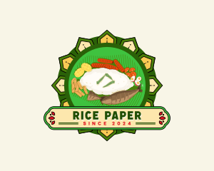 Filipino Boodle Fight logo design