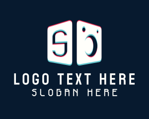 Stereo Speaker Letter S logo