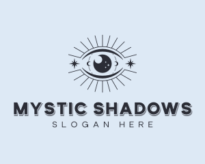 Boho Mystical Eye logo design