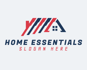 Home Roof Renovation logo design