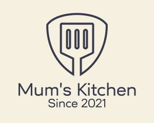 Minimalist Kitchen Turner logo design