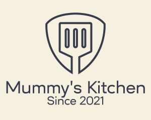 Minimalist Kitchen Turner logo design