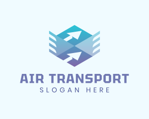 Package Delivery Wing logo design