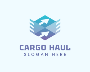 Package Delivery Wing logo design