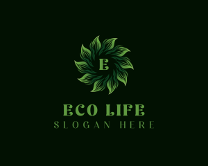 Vegan Organic Sustainable logo design