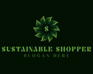 Vegan Organic Sustainable logo design