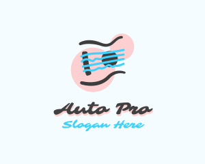 Bass String Guitar logo