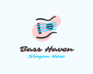 Bass String Guitar logo