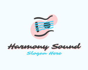 Bass String Guitar logo