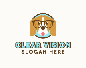 Nerd Dog Eyeglasses logo