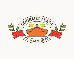 Gourmet Casserole Pot  logo design