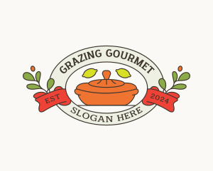 Gourmet Casserole Pot  logo design