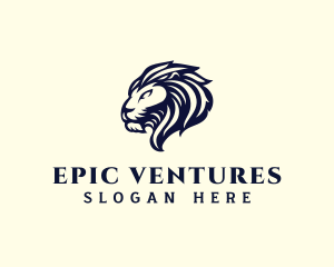 Luxury Lion Animal  logo design