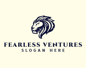 Luxury Lion Animal  logo design