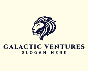 Luxury Lion Animal  logo design