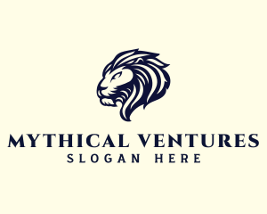 Luxury Lion Animal  logo design