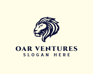 Luxury Lion Animal  logo design