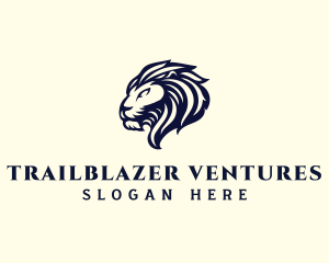 Luxury Lion Animal  logo design