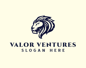 Luxury Lion Animal  logo design