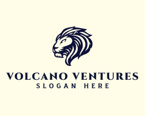 Luxury Lion Animal  logo design