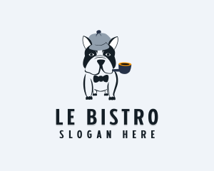 Detective Pet Bulldog  logo design