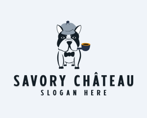 Detective Pet Bulldog  logo design