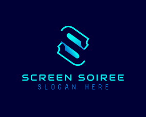 Generic Tech Letter S logo design