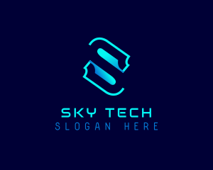 Generic Tech Letter S logo design