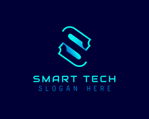 Generic Tech Letter S logo design