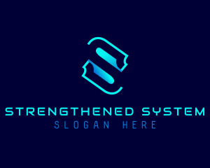 Generic Tech Letter S logo design